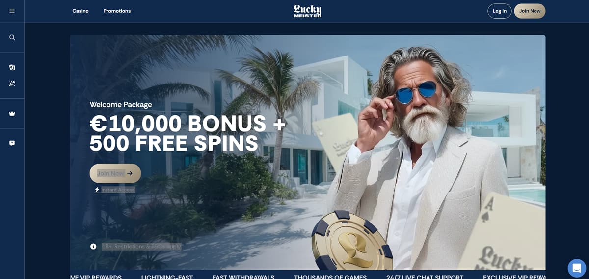 Slot-Enthusiasten, die ein casino ohne lizenz suchen, werden bei LuckyMeister besonders glücklich. Neben einer Auswahl von über 6.000 Spielen punktet die Plattform mit einer dedizierten High-RTP-Kategorie, die gezielt Spieler anspricht, die Wert auf mathematisch faire Gewinnchancen legen.